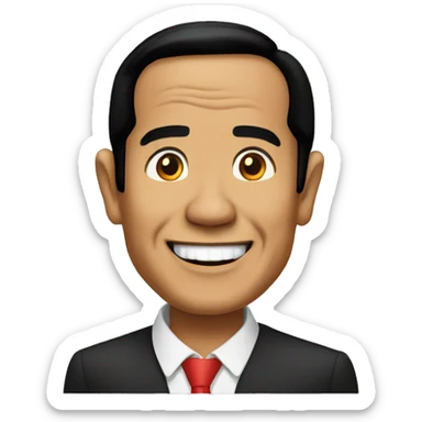 Mr jokowi sticker