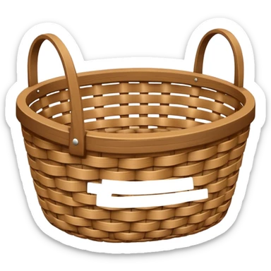 banneton basket sticker