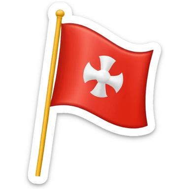 lifeguard flag sticker