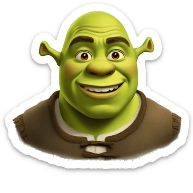 Shrek sticker