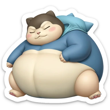 Snorlax emoji  sticker