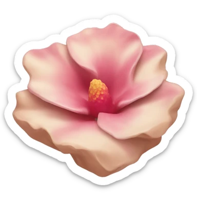 Desert rose sticker