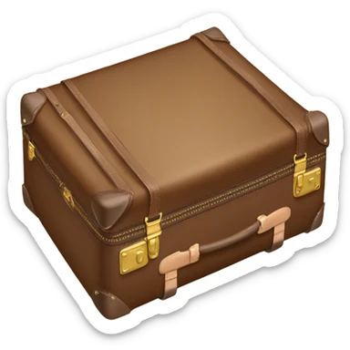 Create a Louis vittion luggage  sticker