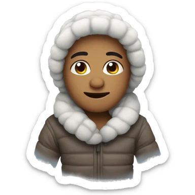 cozy winter emojis sticker