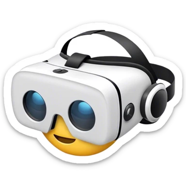 VR headset sticker