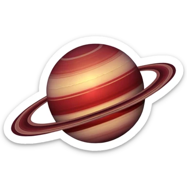Saturn Burgundy sticker