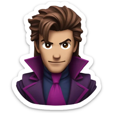 Gambit x man sticker