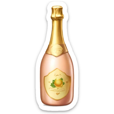 A bottle of champagne potion A bottle of champagne potion sticker