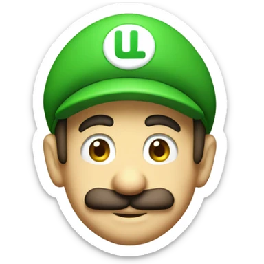 Luigi sticker