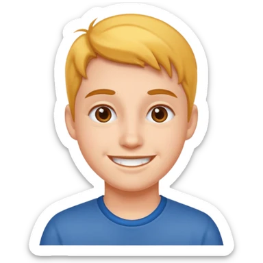 estudiante feliz  sticker