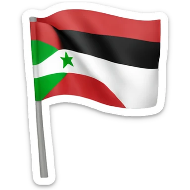 Syria new flag sticker