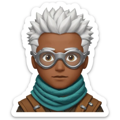 Ekko from the Arcane (a Netflix animation) sticker