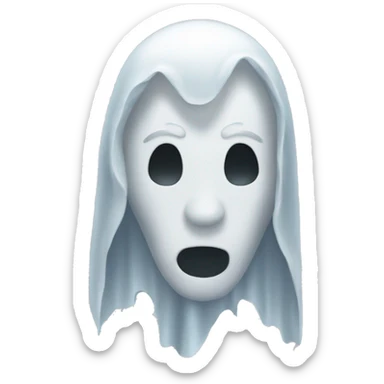 The ghost  sticker