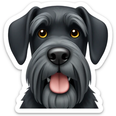 giant schnauzer sticker