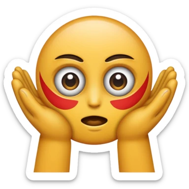 Se frotte les mains avec un regard vicieux sticker