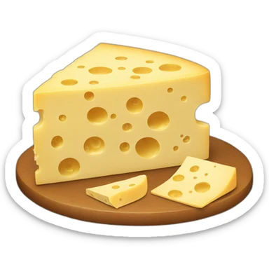 cheese sticker