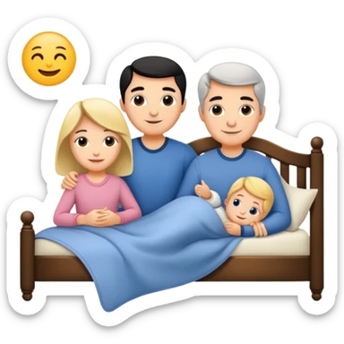 Add text good morning Barth Family sticker