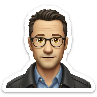 Professional ID photo of Joseph Gordon-Levitt sticker