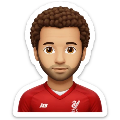 A Liverpool soccer player mo salah  sticker
