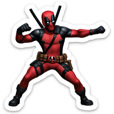 Deadpool dance sticker