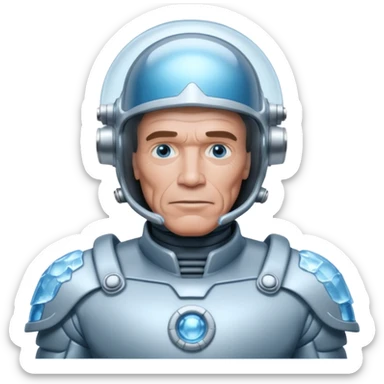 Arnold as freeze sticker
