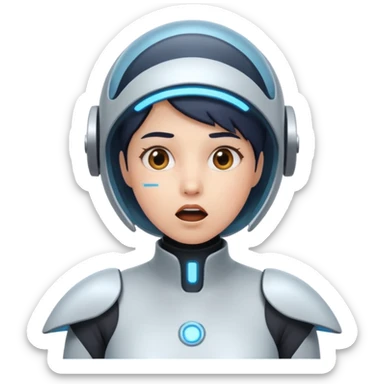 Sci Fi YES reaction sticker