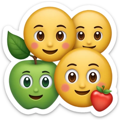 Yeşil fiyonk simli parıltılı sticker