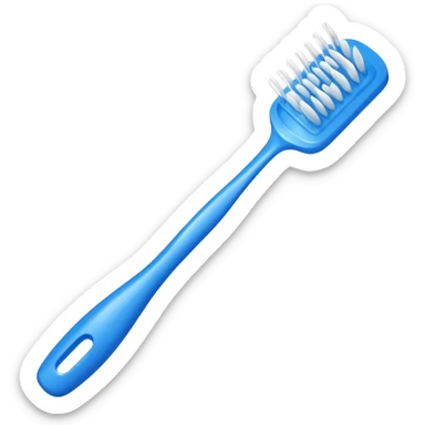 Toothbrush sticker
