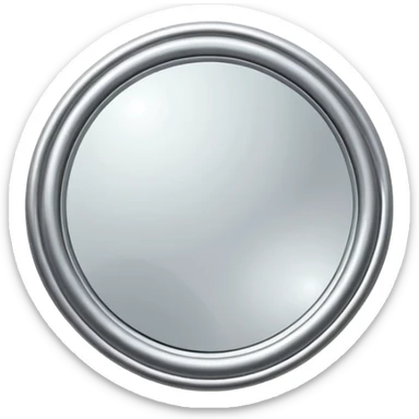 small mirror sticker