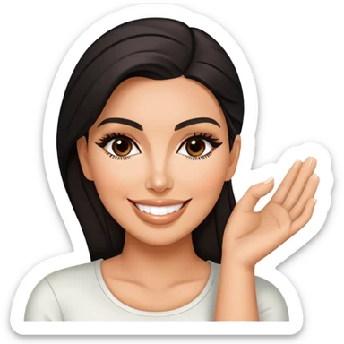 kim kardashian sticker