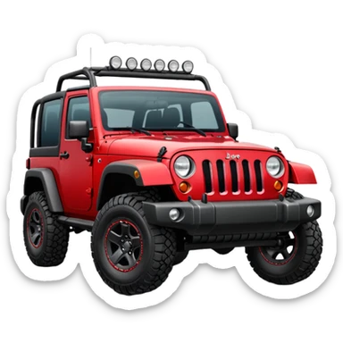 Jeep wrangler  sticker