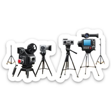 film making studio sticker