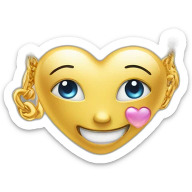 Venus love me chain sticker