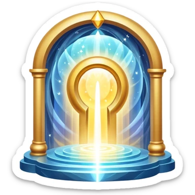 a dream portal  sticker