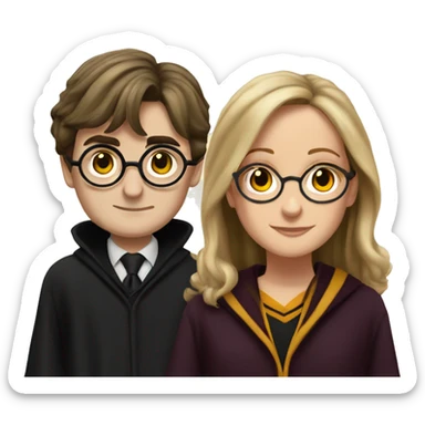 Joanne Rowling and Harry Potter sticker