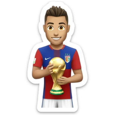ronaldo gagne la World Cup sticker