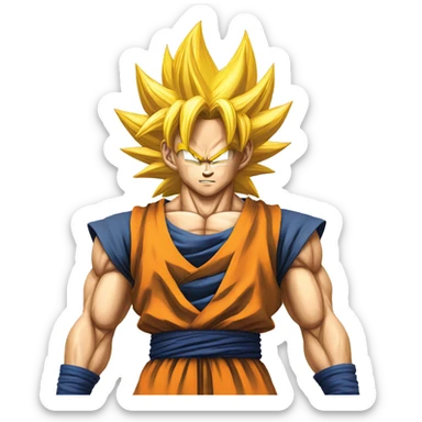 Goku ssj 3 sticker