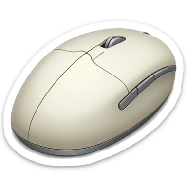 vintage computer mouse sticker