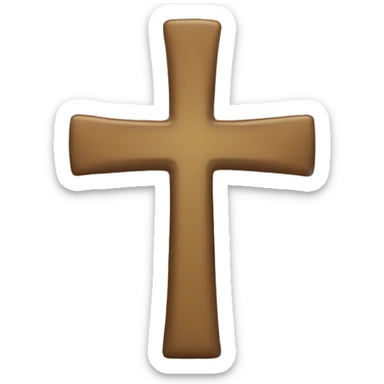 Cross sticker