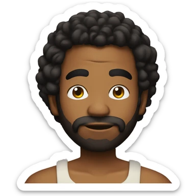 Childish gambino sticker