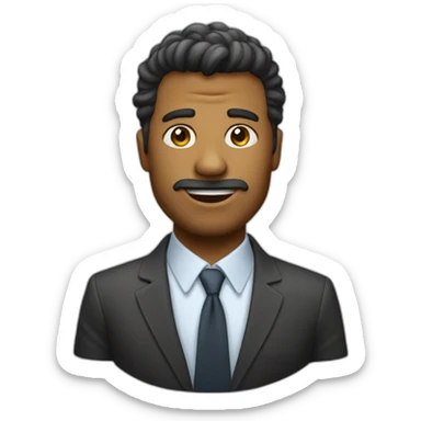 Un mojon asi de grande sticker