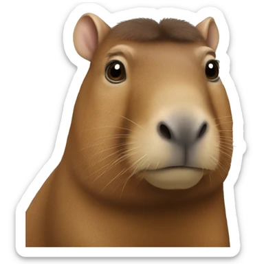 Capibara sticker