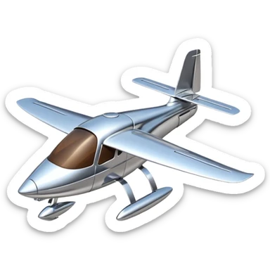 Propeller Craft – Small flying craft with spinning blades sticker