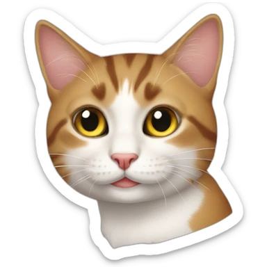 Boykisser cat sticker