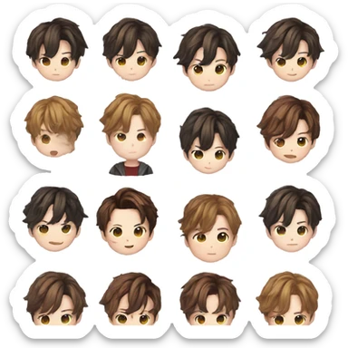 jungkook hearth sticker