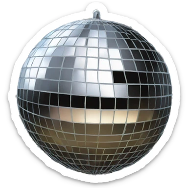 disco ball sticker