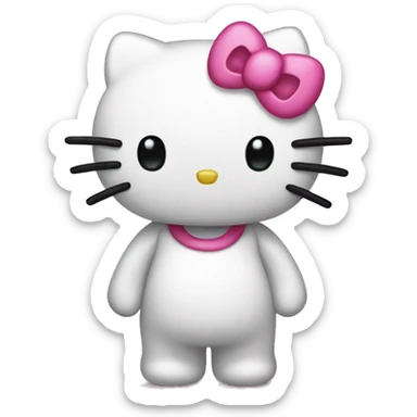 hello kitty  sticker