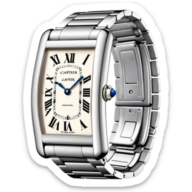 Cartier tank americaine watch sticker