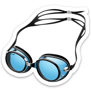 Speedo vanquisher swim goggles sticker