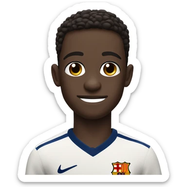 vinicius junior in barcelona sticker